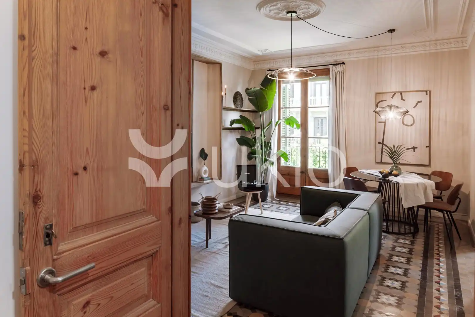 Appartement compact avec terrasse à louer à Carrer de València, imagen 4