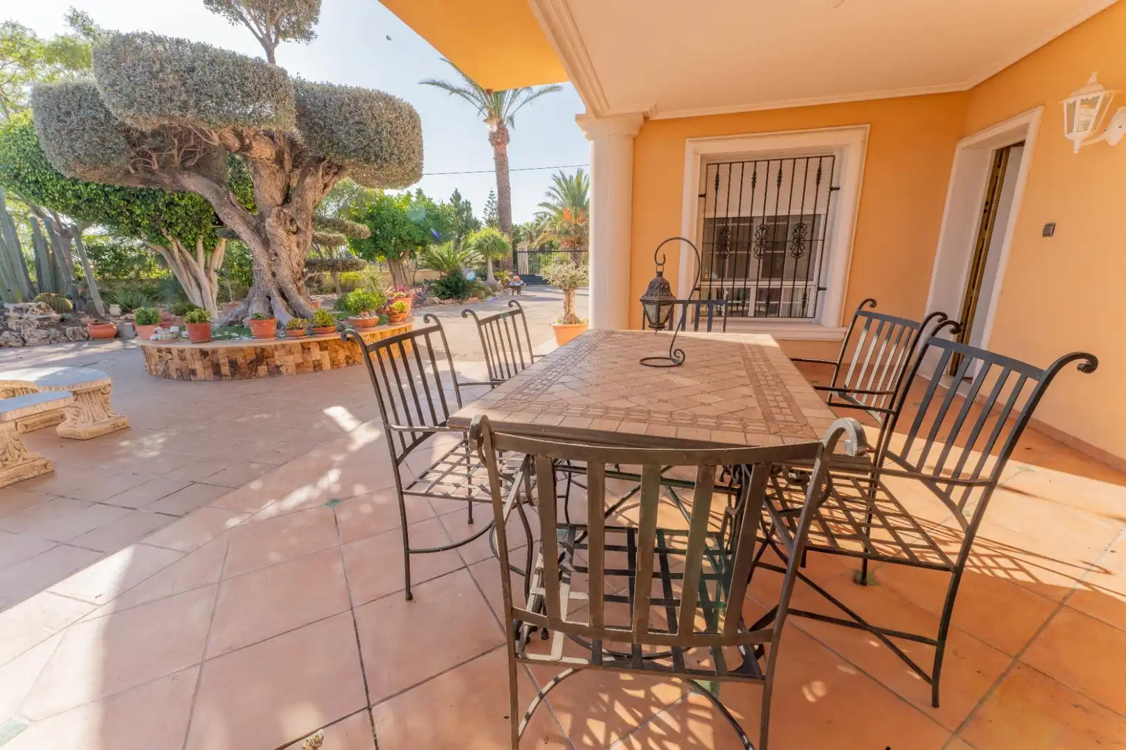 Terraza de Casa o chalet en venta en Elche / Elx con Trastero, Piscina y Balcón