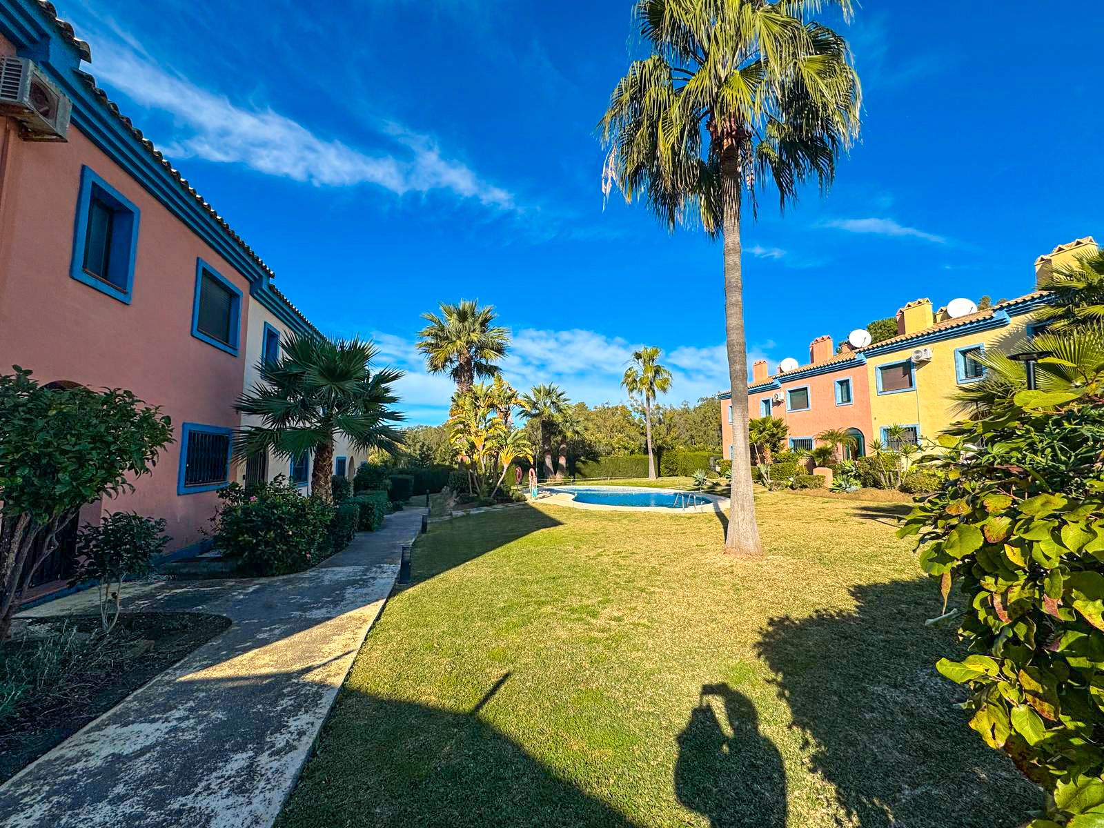 Garden of Single-family semi-detached for sale in Manilva  with Air Conditioner, Heating and Private garden