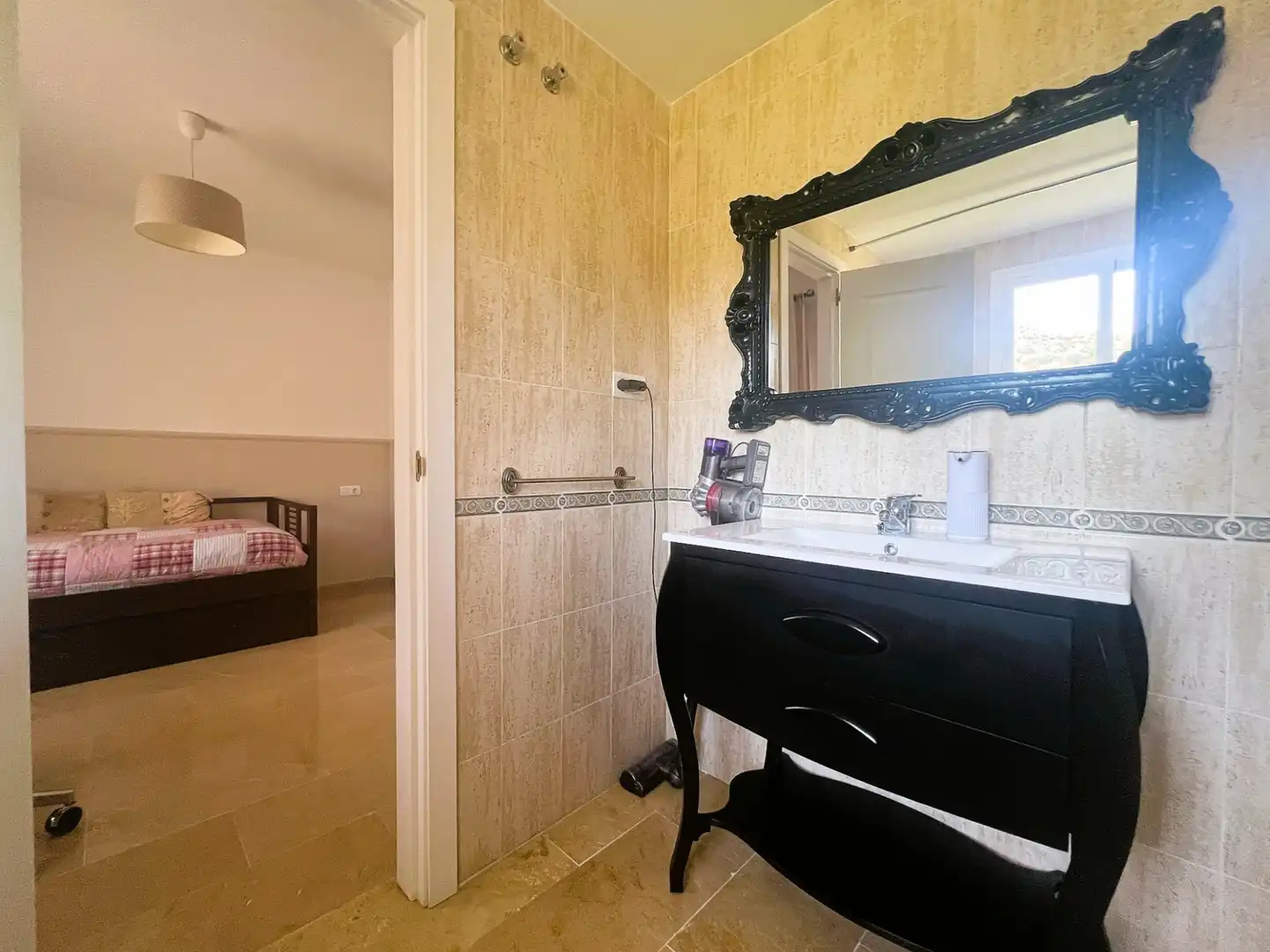 Bany de Apartament en venda en Mijas amb Aire condicionat, Terrassa i Traster
