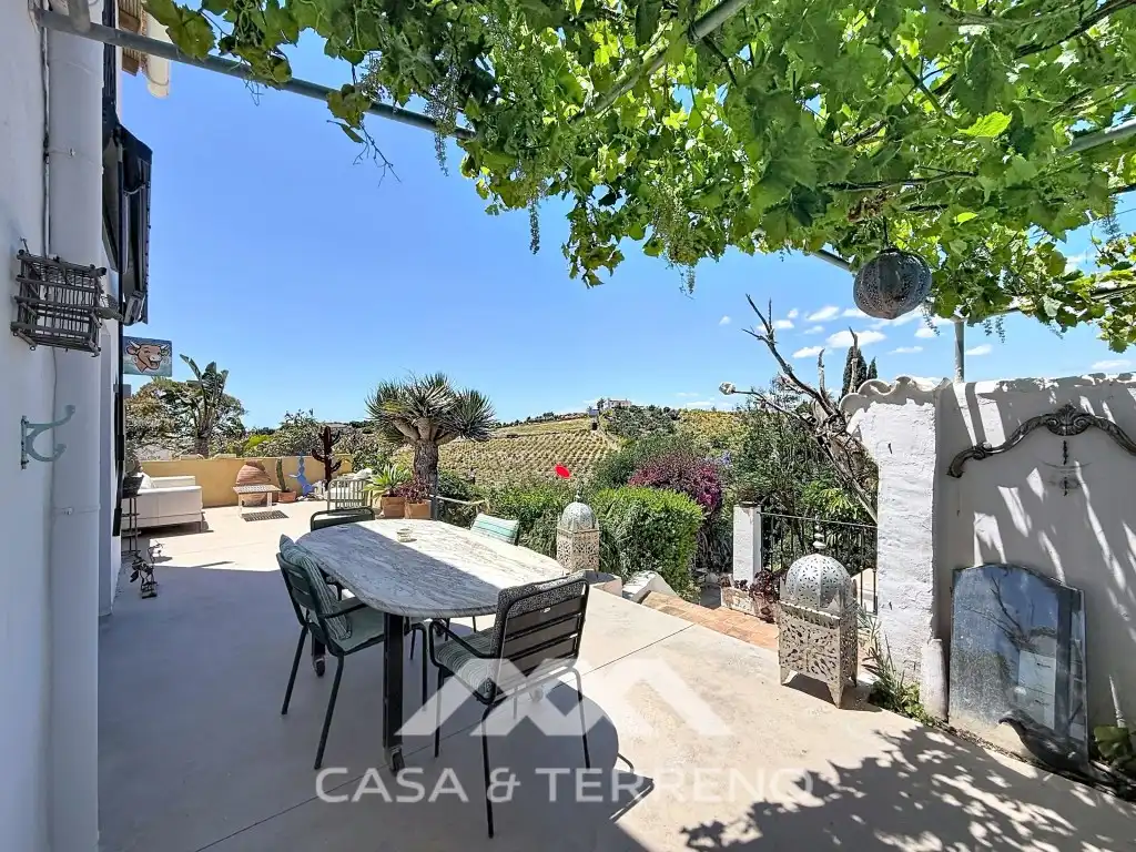 Terraza de Casa o chalet en venta en Vélez-Málaga con Aire acondicionado, Jardín privado y Terraza