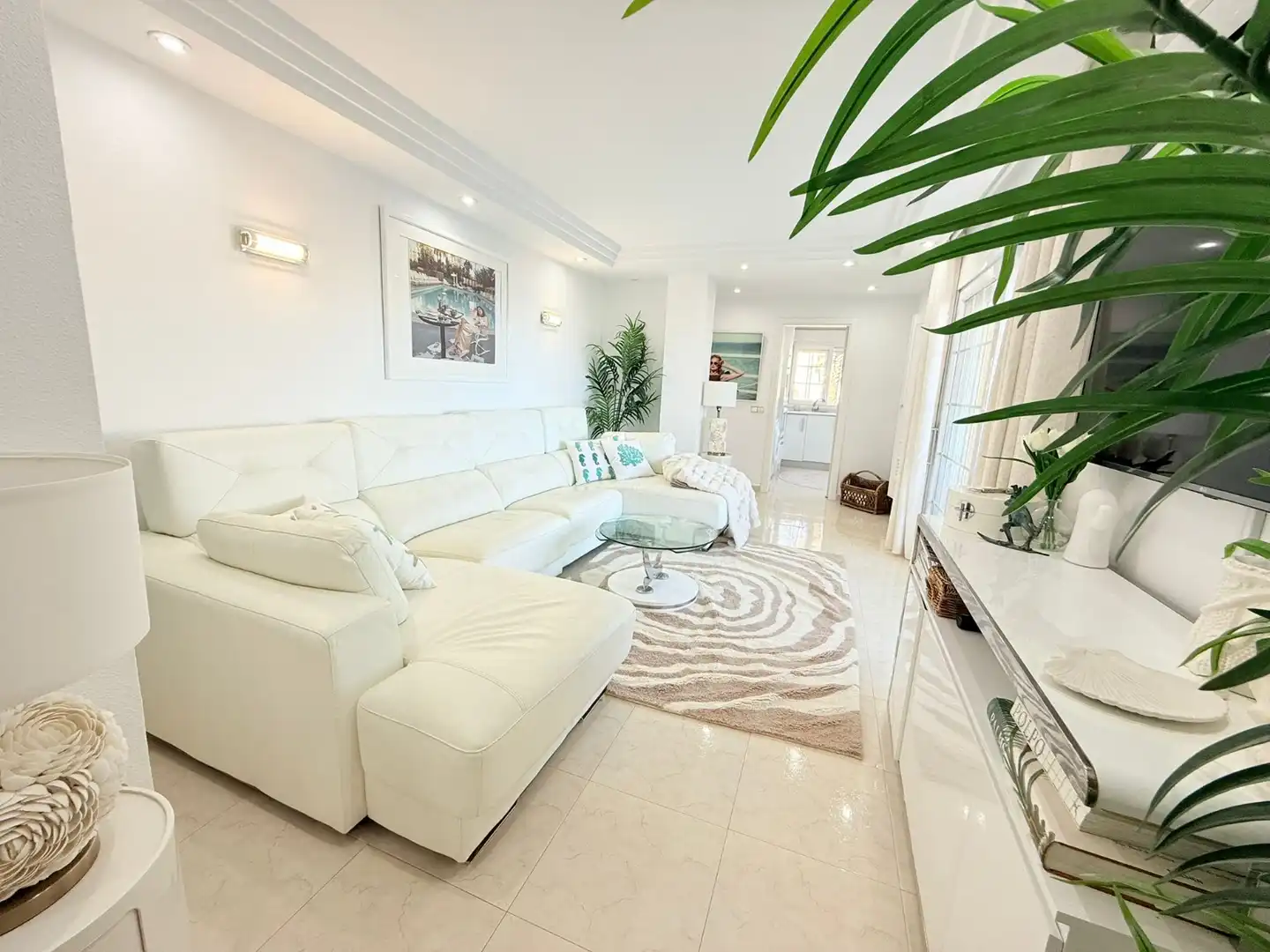 Living room of Apartments for sale in La Manga del Mar Menor  with Air Conditioner, Terrace and Furnished