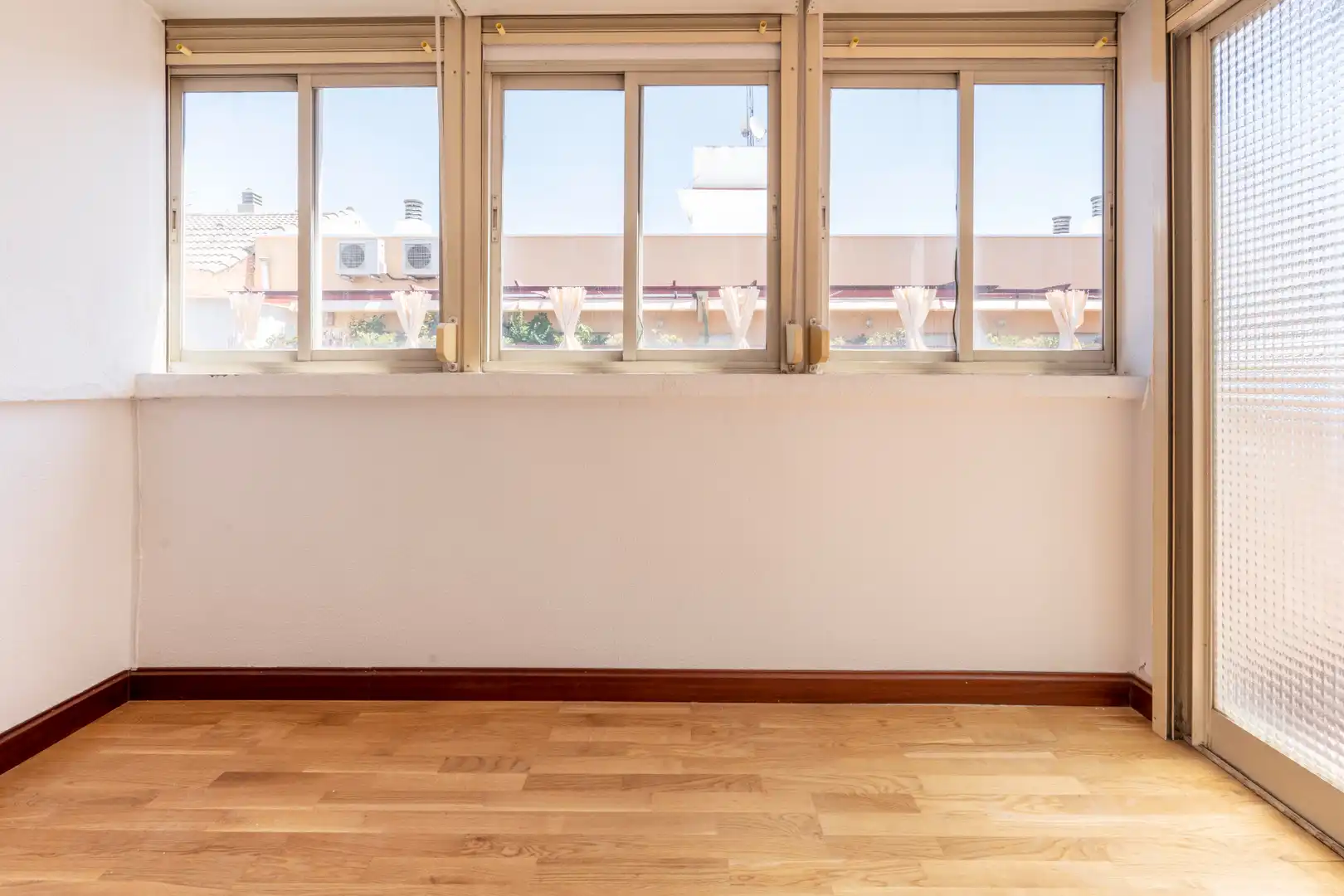 Terrasse von Dachboden zum Verkauf in Madrid mit Klimaanlage, Heizung und Parkett