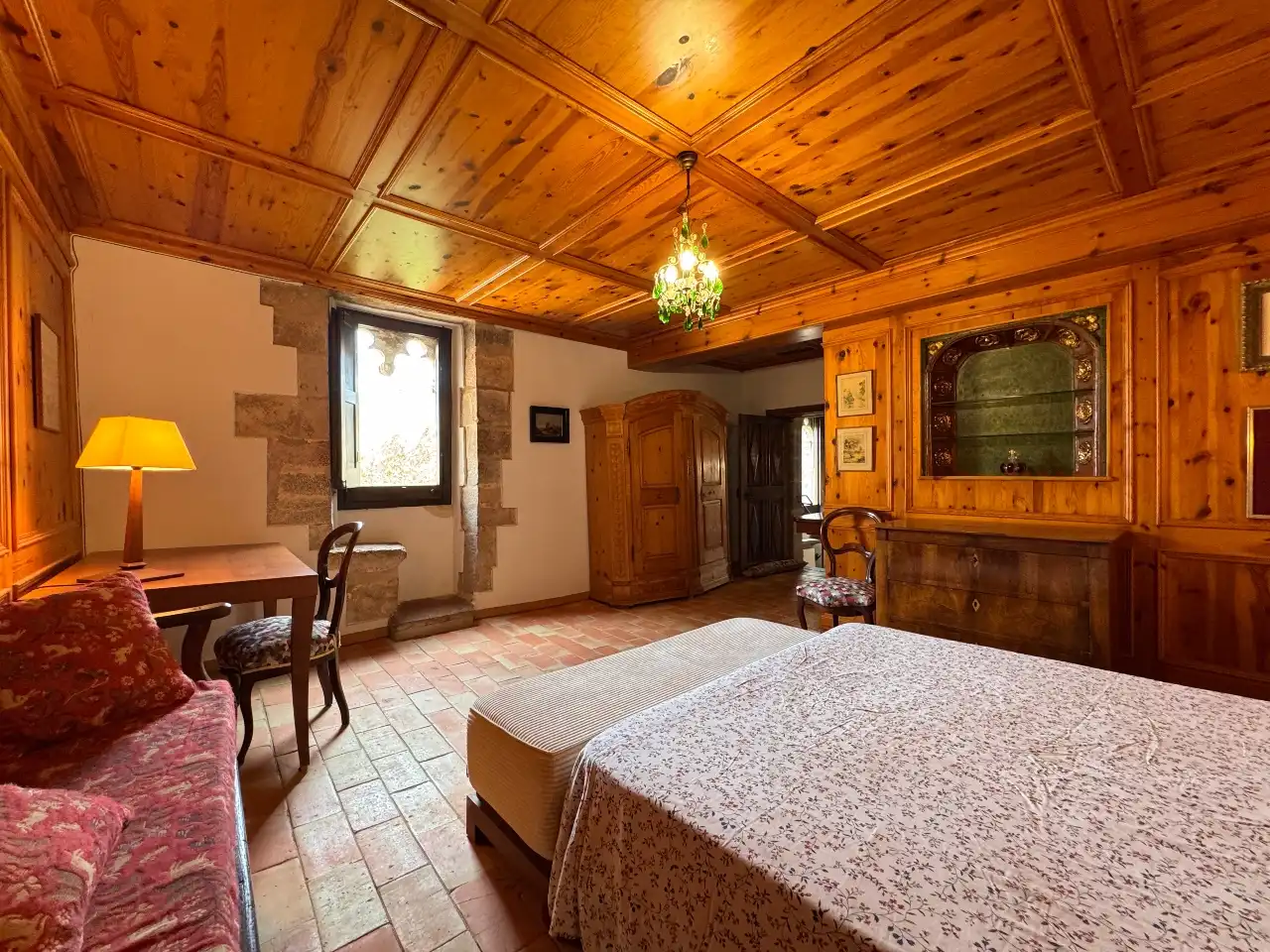 Bedroom of Country homes for sale in Viladamat  with Private garden, Terrace and Swimming Pool