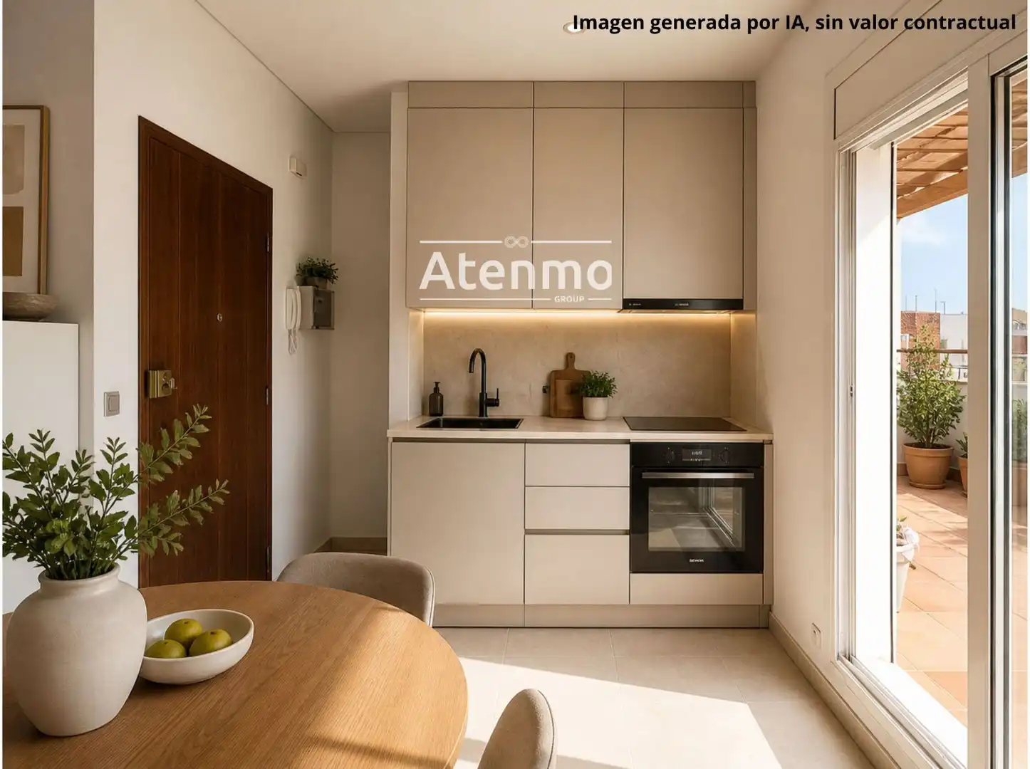 Kitchen of Flat for sale in Barcelona  with Terrace