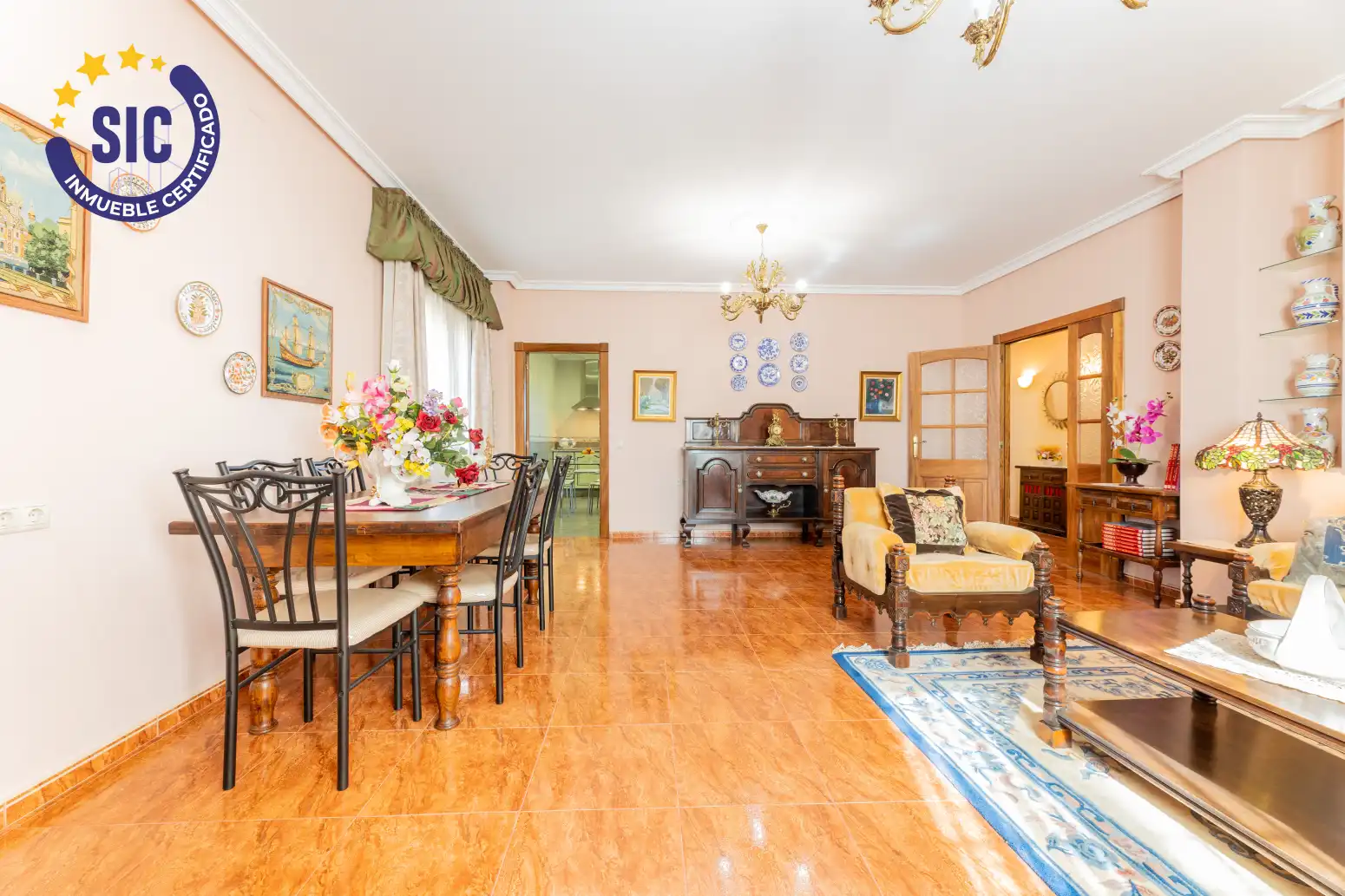 Comedor de Casa o chalet en venta en Hontecillas con Calefacción, Terraza y Amueblado