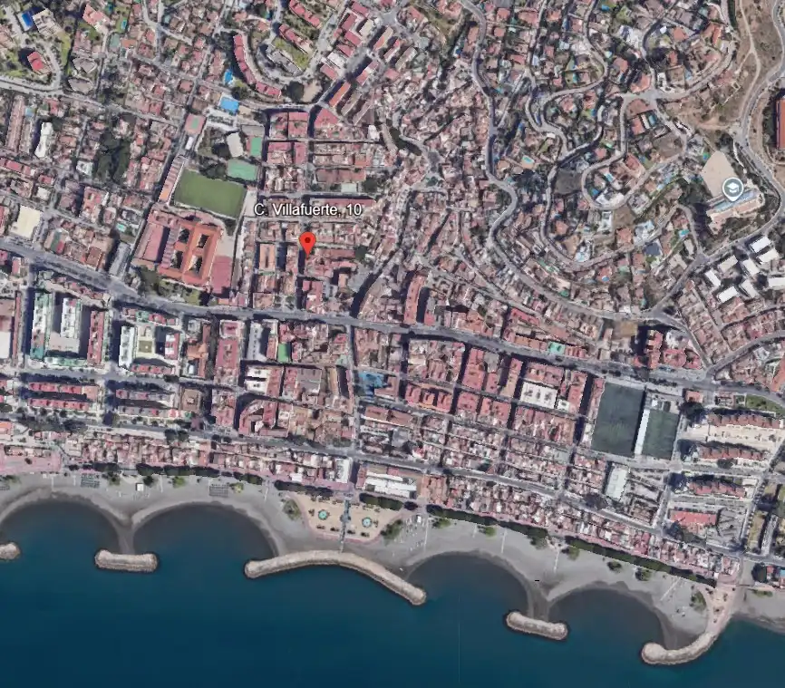 Vista exterior de Piso de alquiler en Málaga con Aire acondicionado, Amueblado y Horno