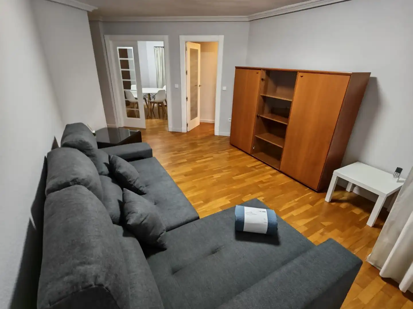 Sala de estar de Piso de alquiler en Murcia con Aire acondicionado, Calefacción y Amueblado