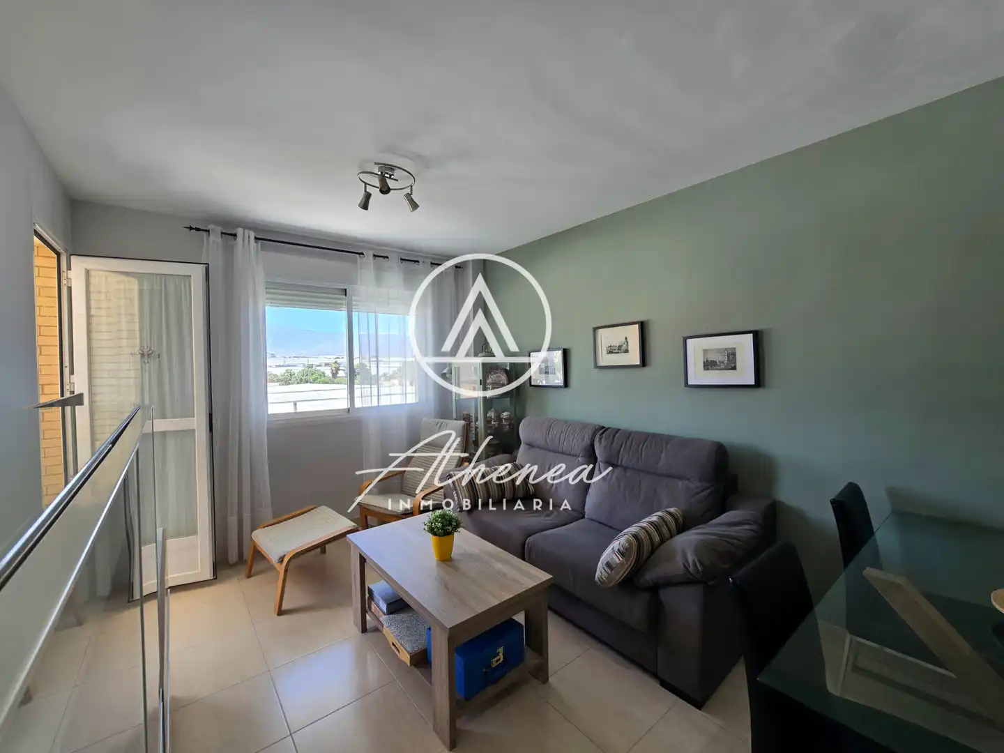Sala de estar de Piso en venta en Roquetas de Mar con Aire acondicionado, Calefacción y Terraza
