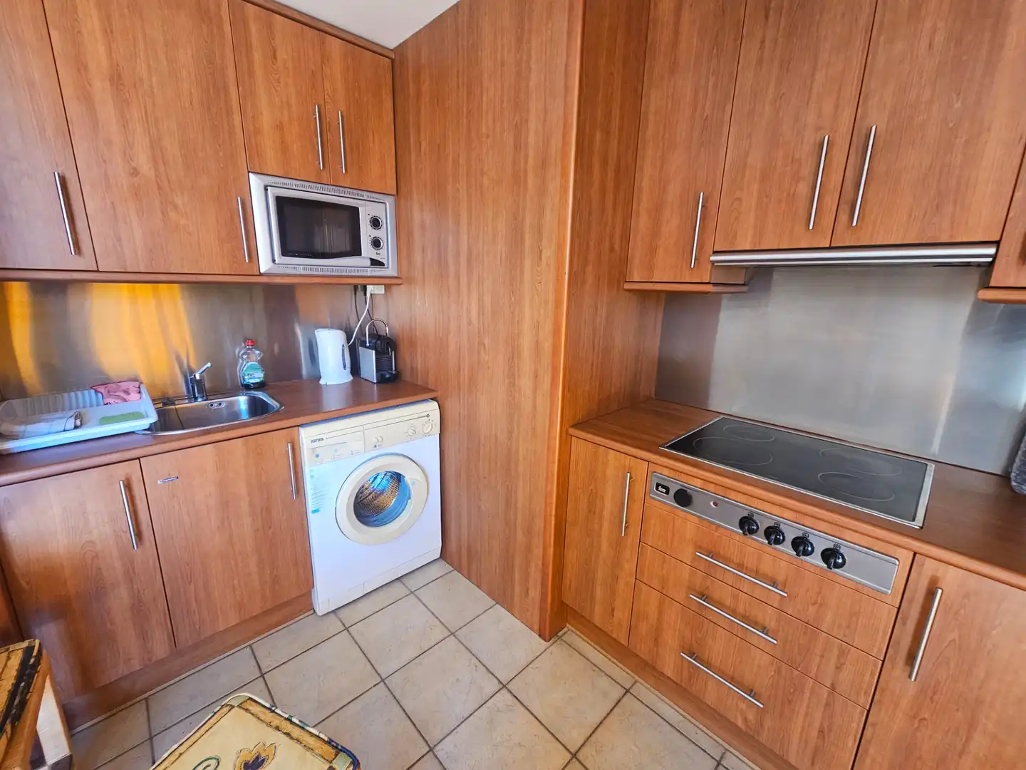 Cocina de Apartamento en venta en Pájara con Terraza, Amueblado y Piscina comunitaria