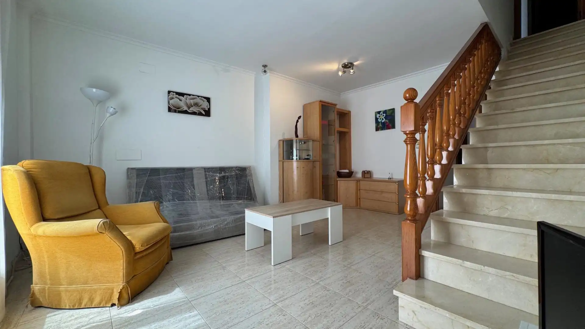 Living room of Country homes for sale in Benissa  with Air Conditioner, Heating and Terrace