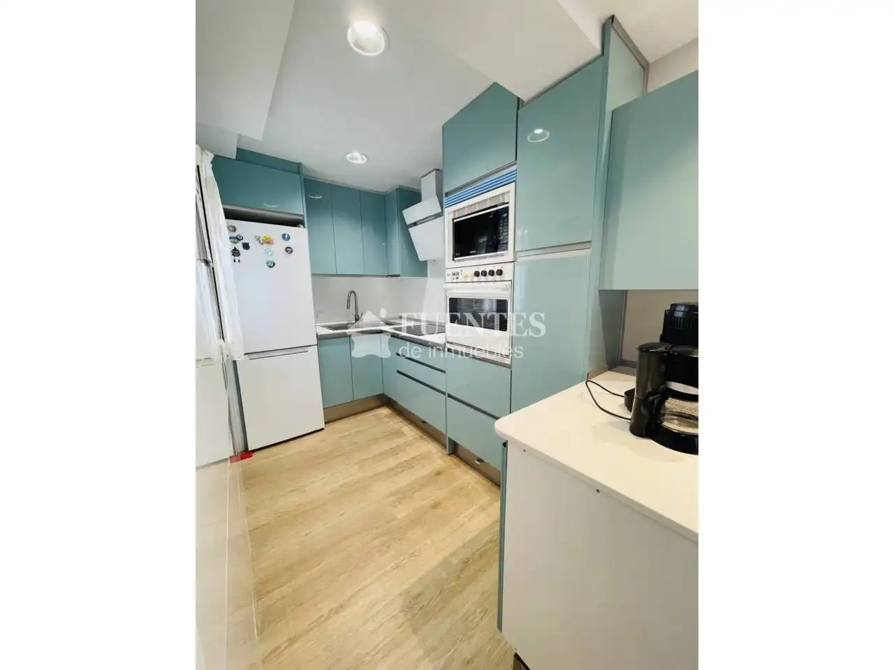 Cocina de Piso en venta en Alicante / Alacant con Aire acondicionado, Calefacción y Terraza