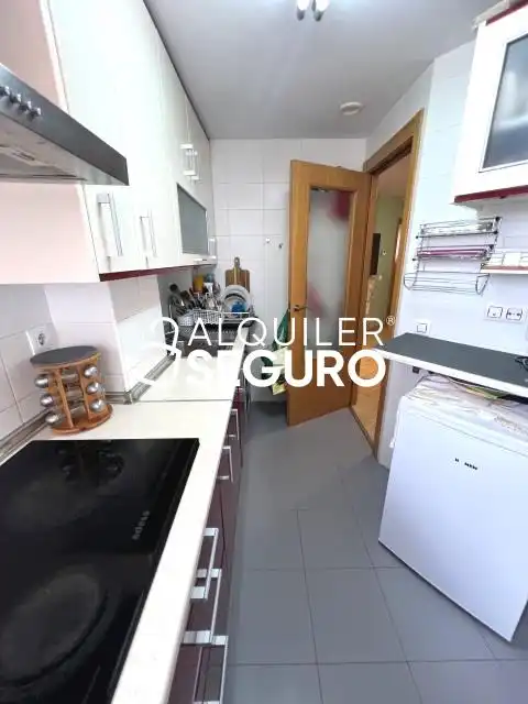 Kitchen of Attic for rent in Aranjuez  with Air Conditioner, Heating and Terrace