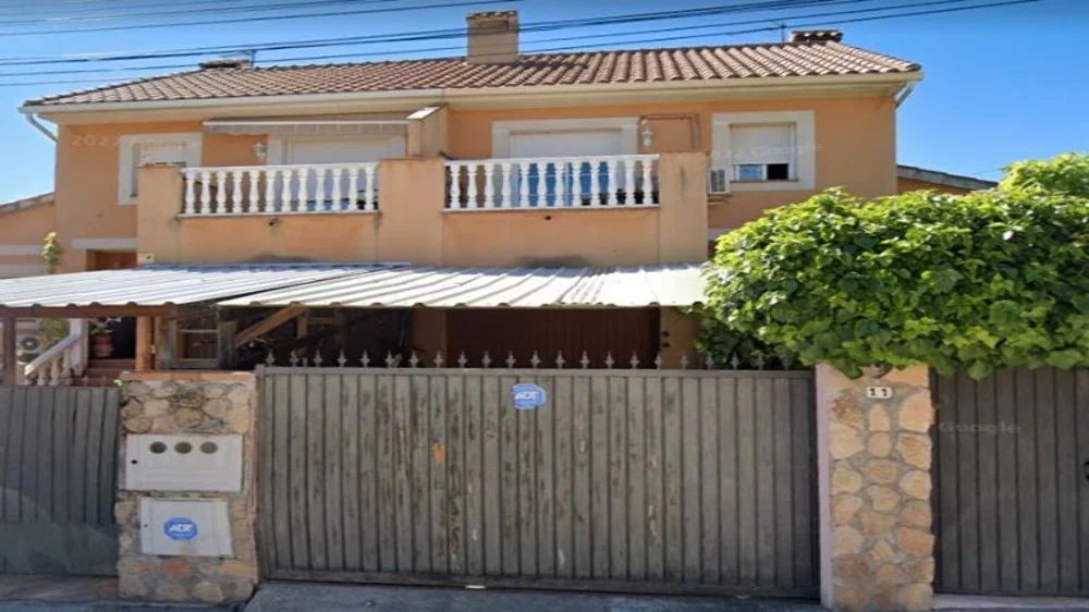 Vista exterior de Casa adosada en venda en Chapinería