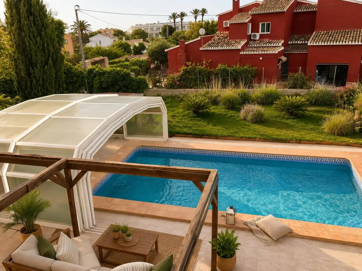 Piscina de Casa o chalet en venta en Jávea / Xàbia con Calefacción, Jardín privado y Terraza