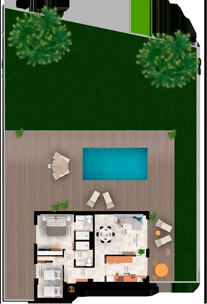 Rez-de-chaussée avec piscine à vendre à Balcón de Finestrat - Terra Marina, imagen 2