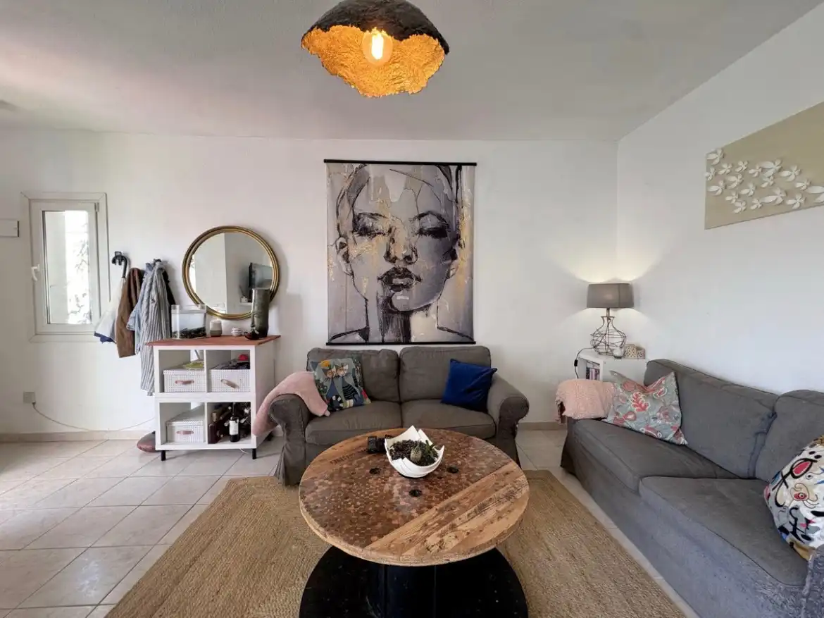 Wohnzimmer von Wohnung zum Verkauf in Mijas mit Klimaanlage, Terrasse und Möbliert