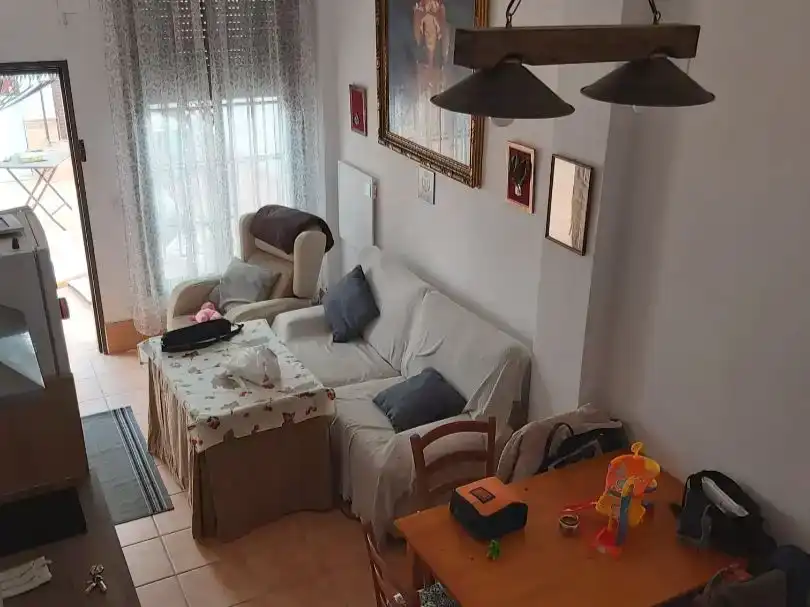 Sala d'estar de Pis en venda en Almonte amb Aire condicionat, Moblat i Forn