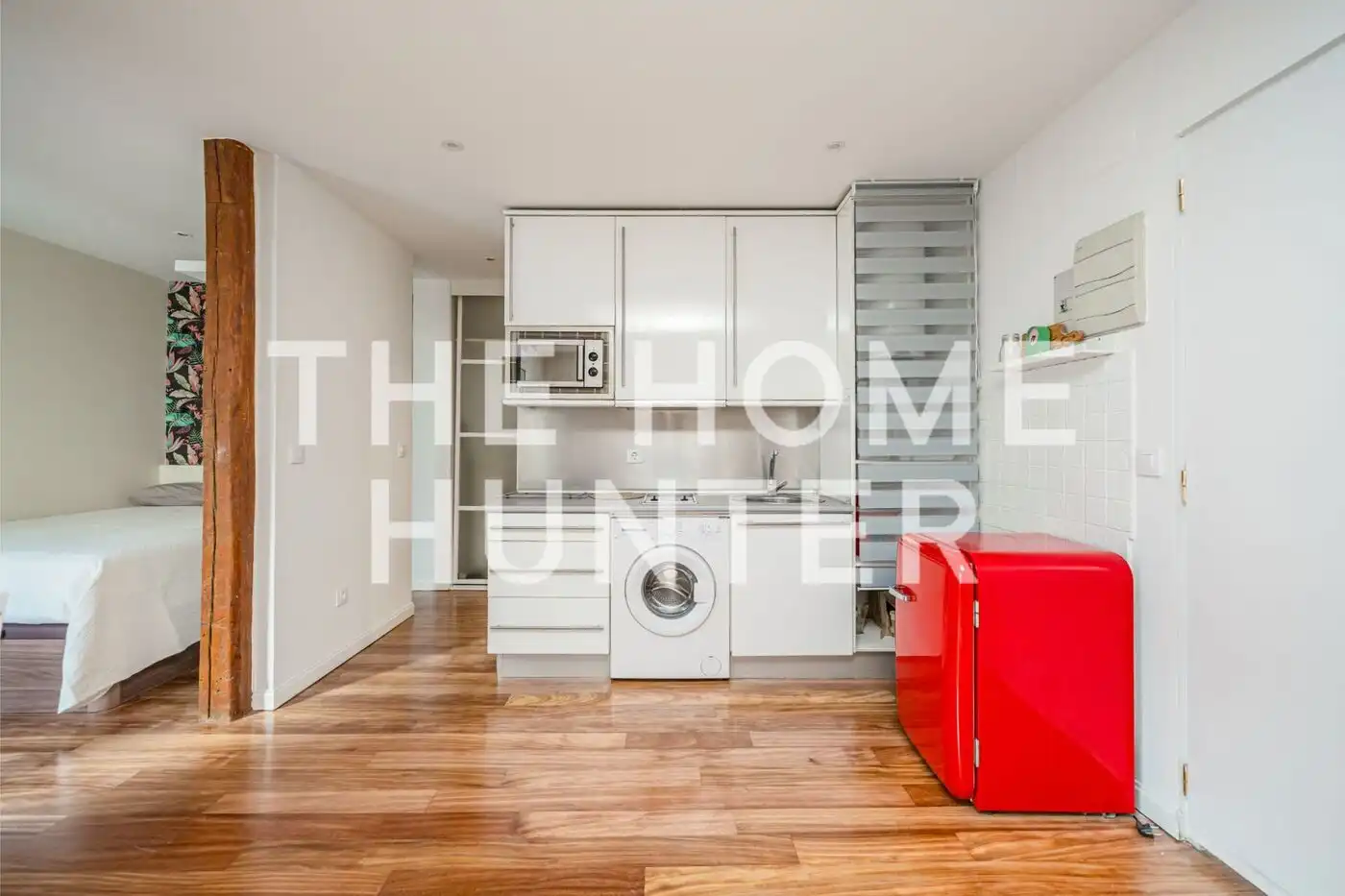 Kitchen of Flat for rent in Madrid  with Air Conditioner, Heating and Furnished