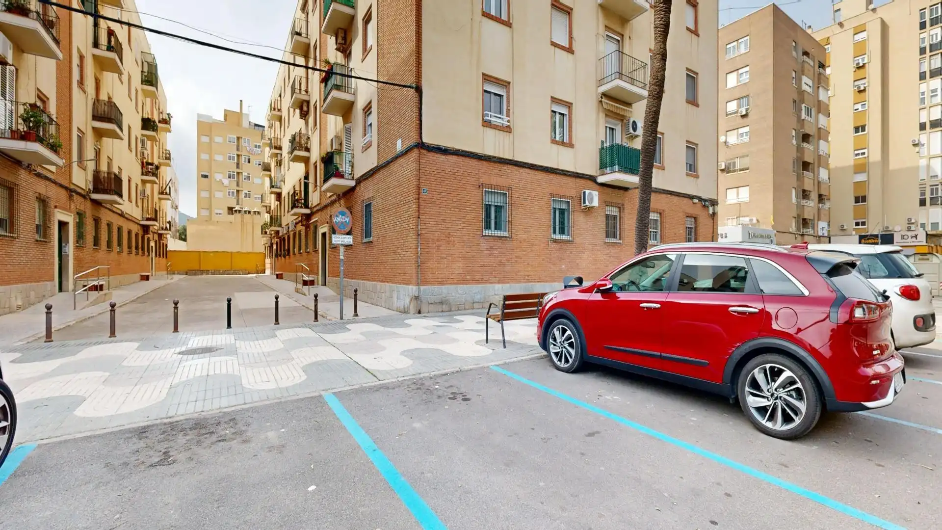 Parking of Flat for sale in Cartagena  with Air Conditioner, Heating and Storage room