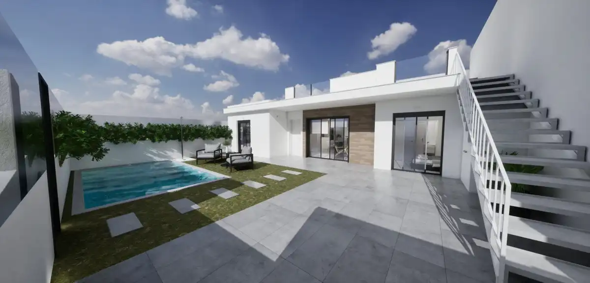 Garden of Houses for sale in Torre-Pacheco