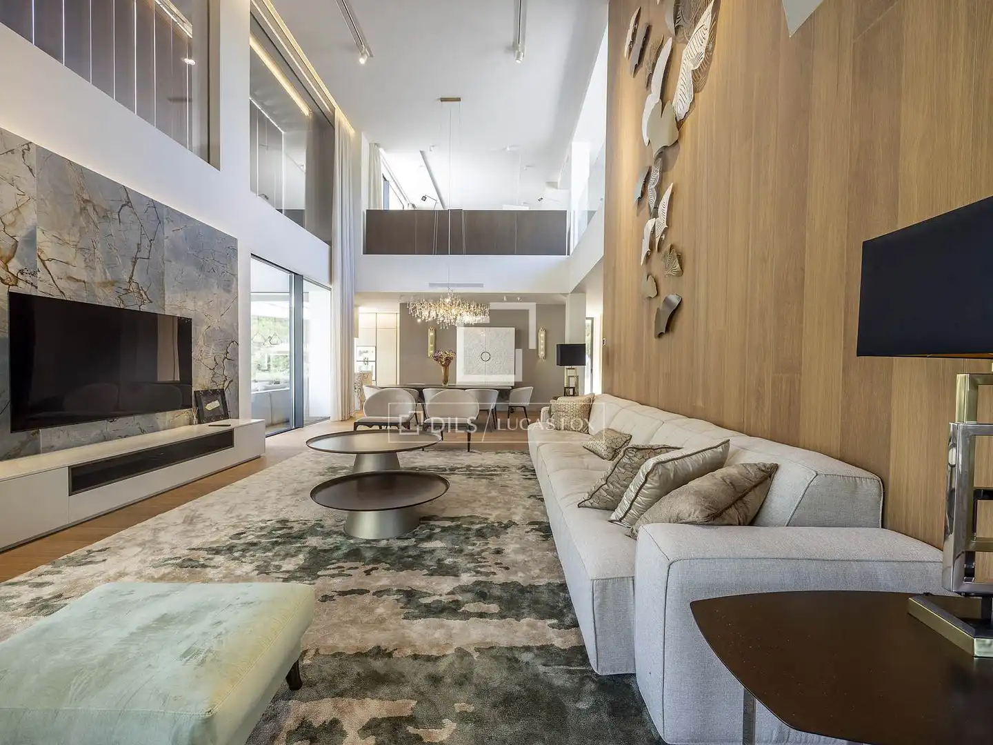 Sala de estar de Casa o chalet en venta en Bétera con Aire acondicionado, Calefacción y Parquet