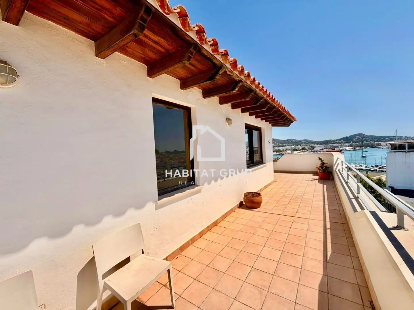 Terrace of Duplexes for sale in Eivissa  with Air Conditioner, Heating and Terrace