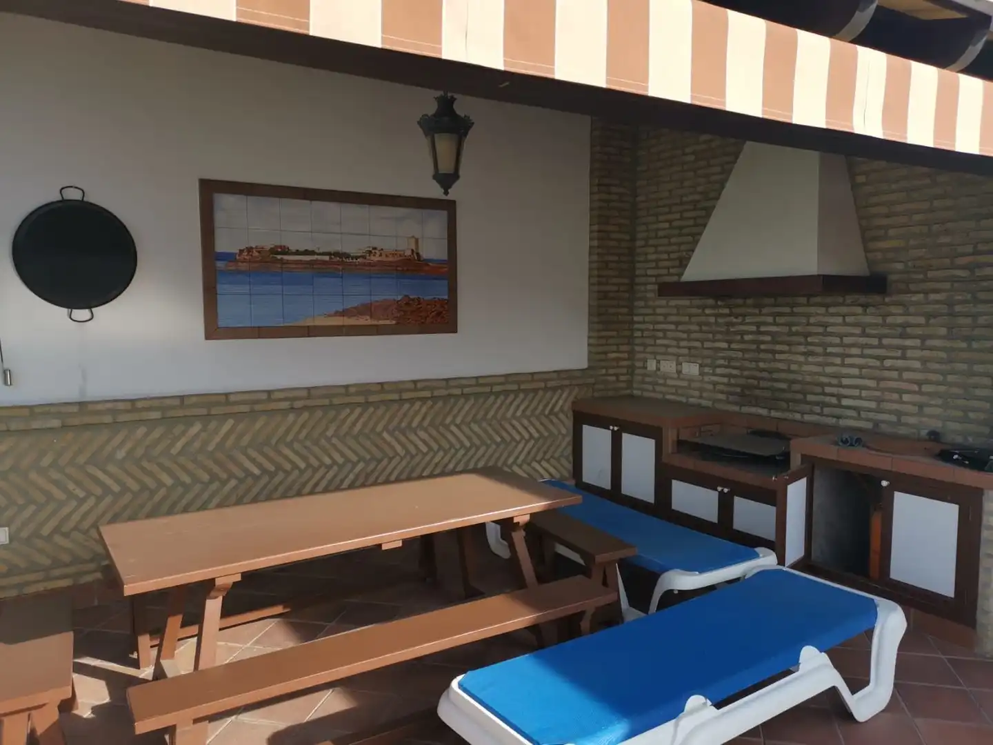 Terrassa de Casa o xalet en venda en Chiclana de la Frontera amb Aire condicionat, Calefacció i Jardí privat
