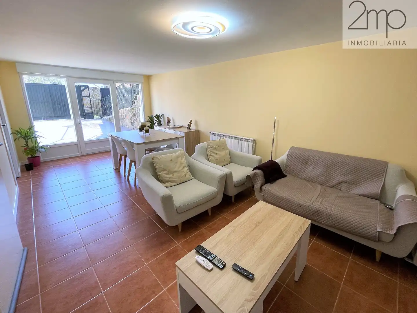 Sala de estar de Apartamento de alquiler en Manzanares El Real con Calefacción, Amueblado y Lavadora