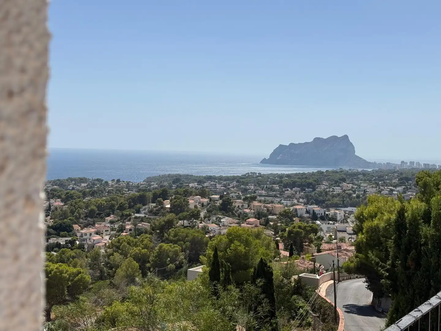 Vista exterior de Casa o xalet en venda en Benissa amb Aire condicionat, Calefacció i Jardí privat