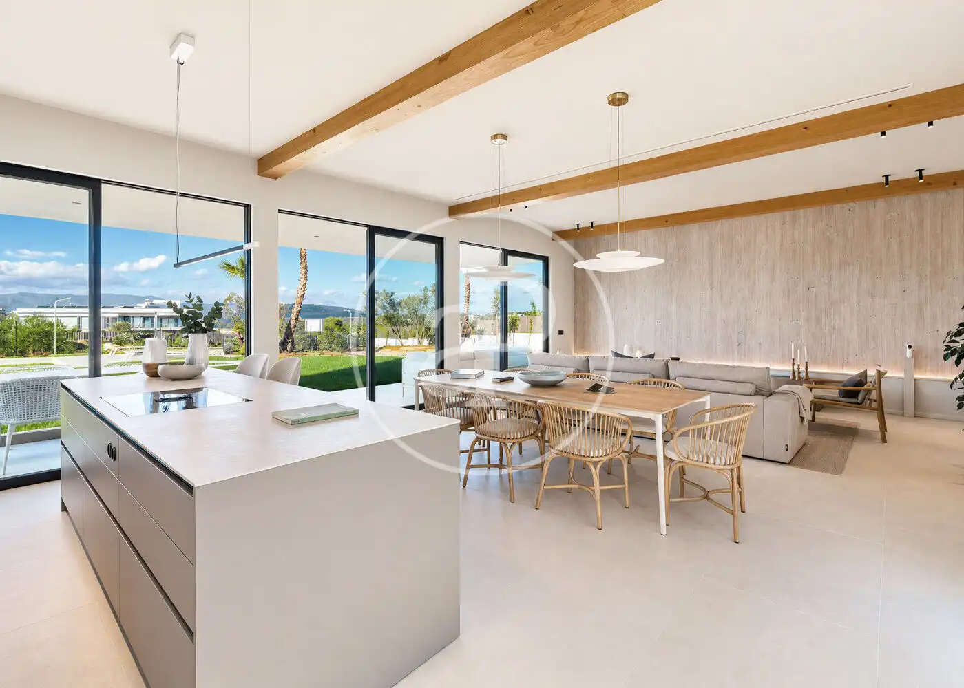 Cocina de Casa o chalet en venta en  Palma de Mallorca con Aire acondicionado, Calefacción y Jardín privado