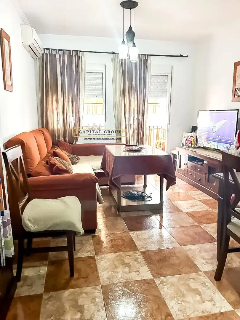Wohnzimmer von Wohnung zum Verkauf in Punta Umbría mit Klimaanlage, Terrasse und Möbliert
