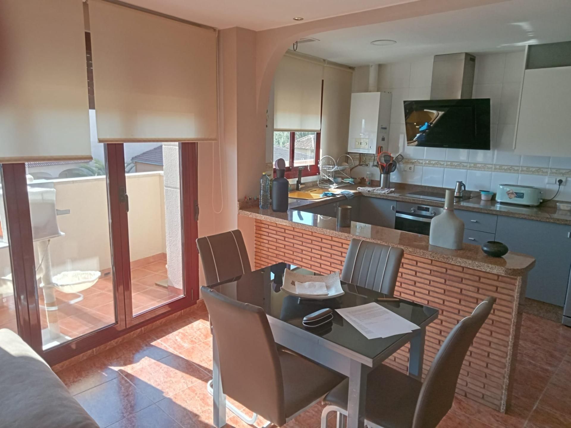 Kitchen of Duplex for sale in Muro de Alcoy  with Air Conditioner, Heating and Terrace