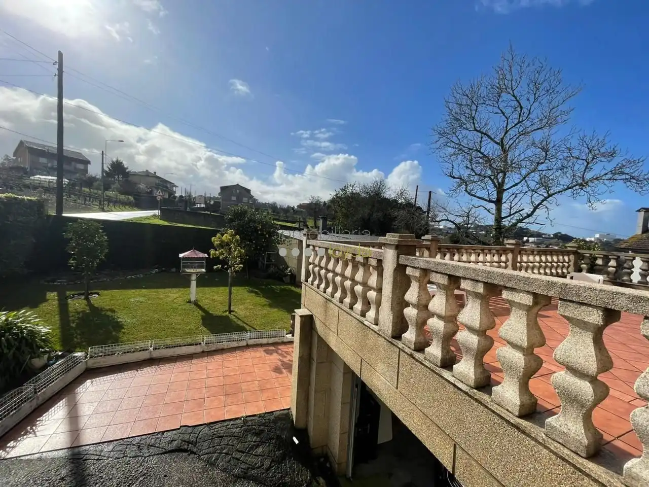 Terraza de Casa o chalet en venta en Vigo  con Jardín privado, Parquet y Terraza