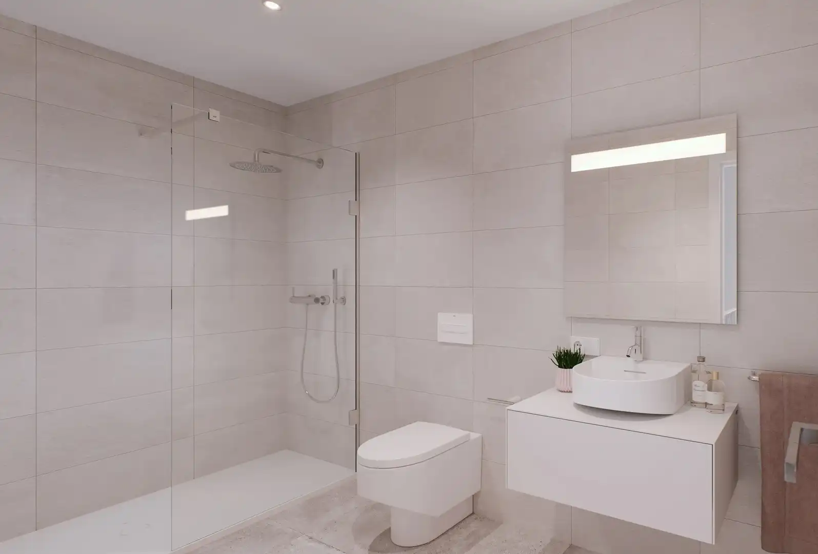 Baño de Casa o chalet en venta en Pilar de la Horadada con Aire acondicionado y Jardín privado