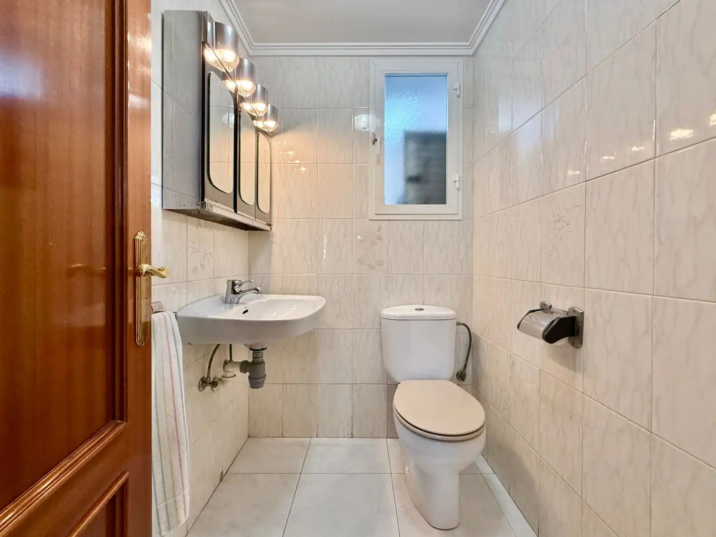 Badezimmer von Wohnung zum Verkauf in Donostia - San Sebastián  mit Heizung, Terrasse und Möbliert