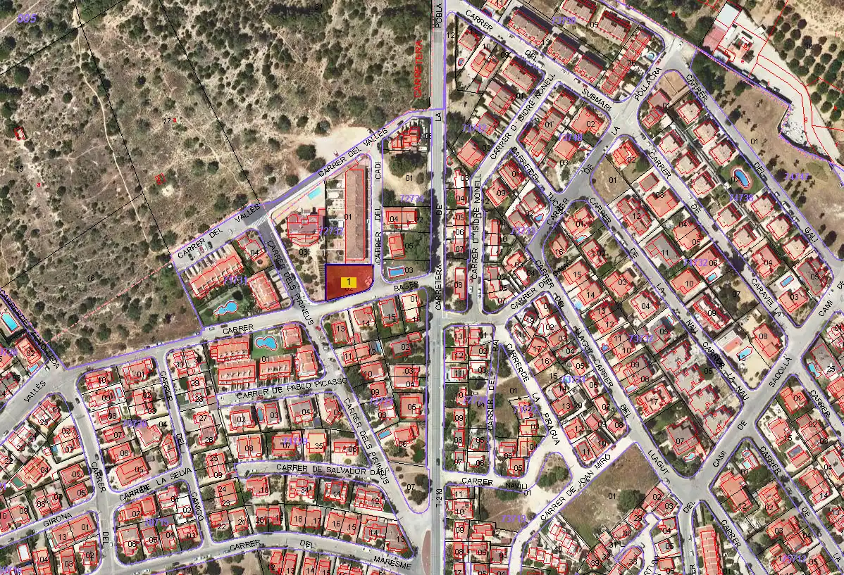 Residential land for sale in Cadi, imagen 2