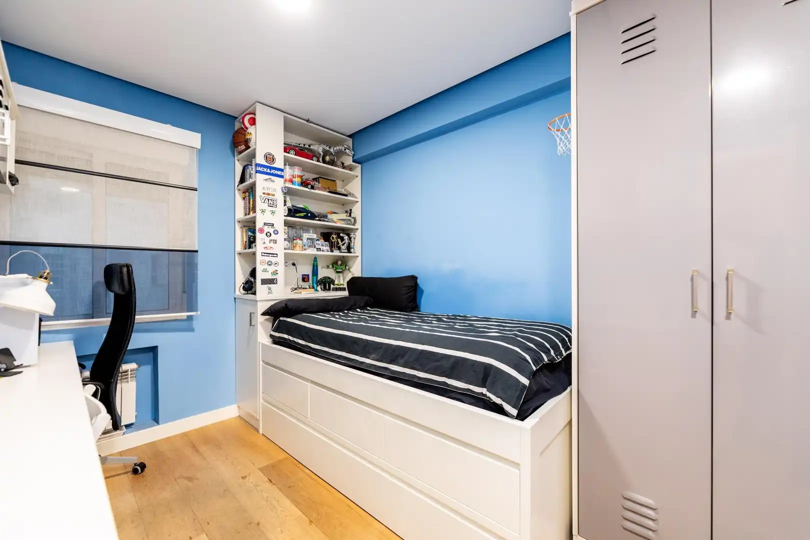 Bedroom of Flat for sale in Madrid  with Heating and Terrace