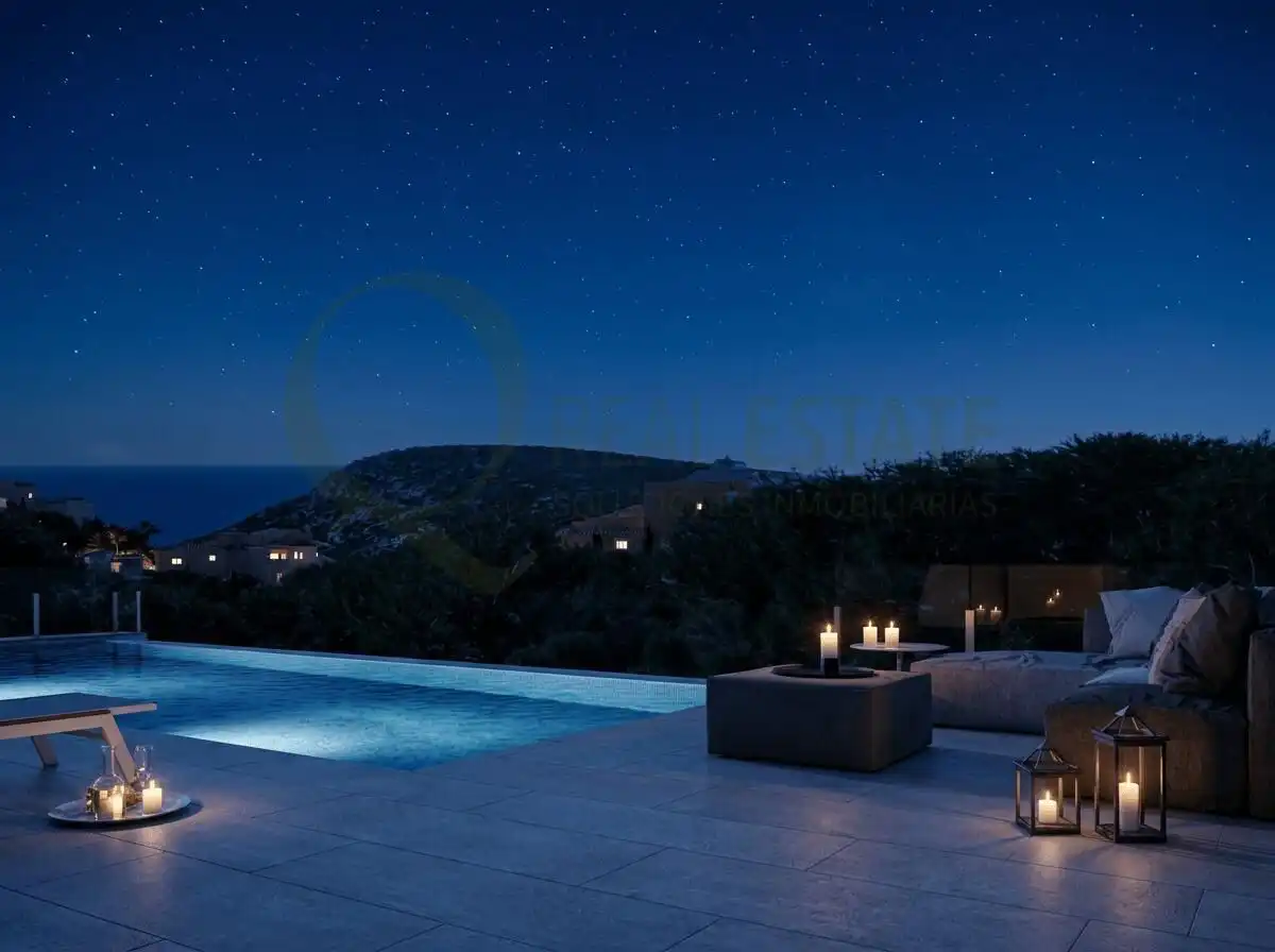 Neubau-Villa mit Balkon zum Verkauf in Urbanización Cumbre del Sol 1, imagen 12