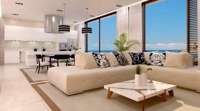 Living room of Houses for rent in Mijas  with Air Conditioner, Heating and Parquet flooring