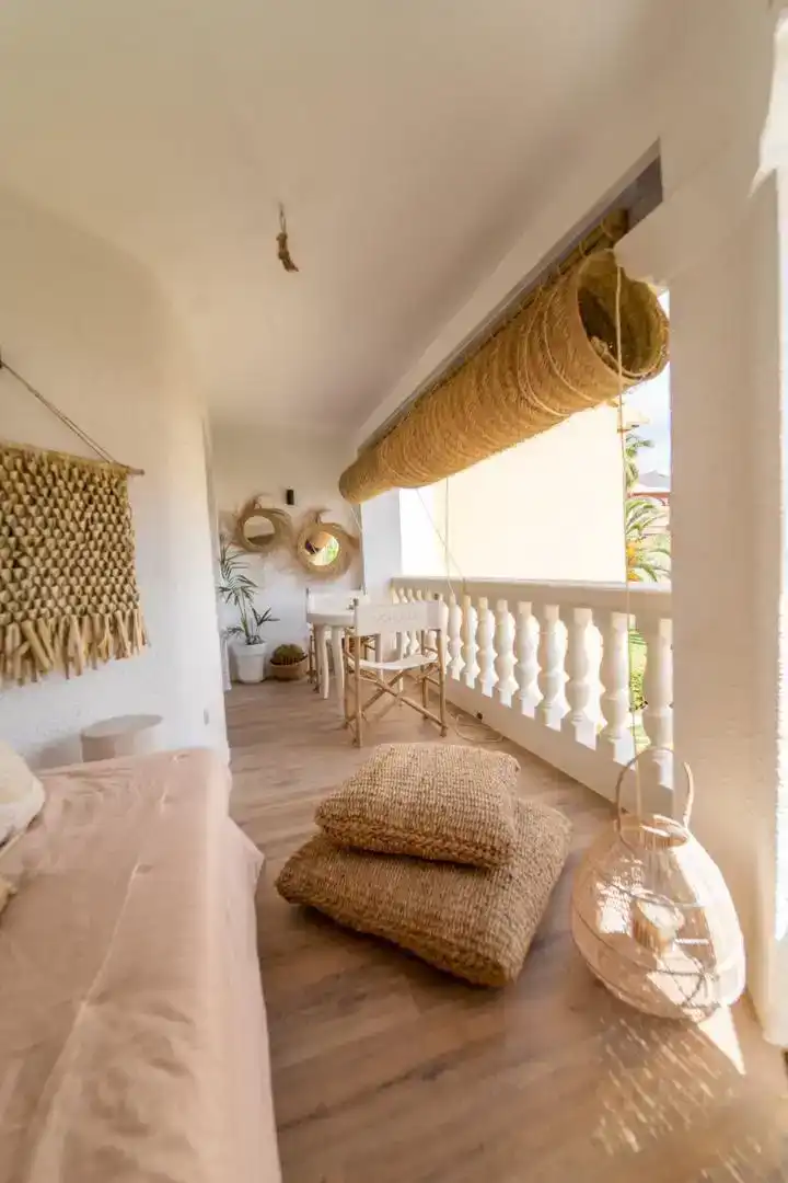 Terrasse von Wohnung zur Miete in Jávea / Xàbia mit Klimaanlage und Balkon