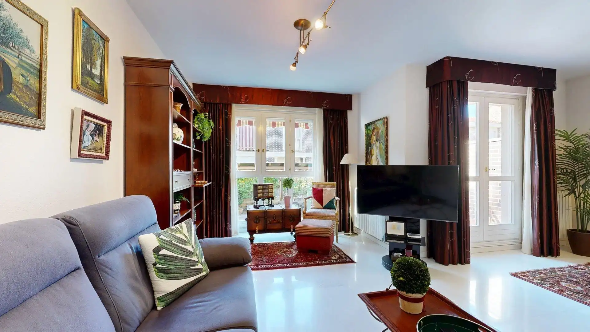 Sala de estar de Casa adosada en venta en Montecanal - Valdespartera - Arcosur