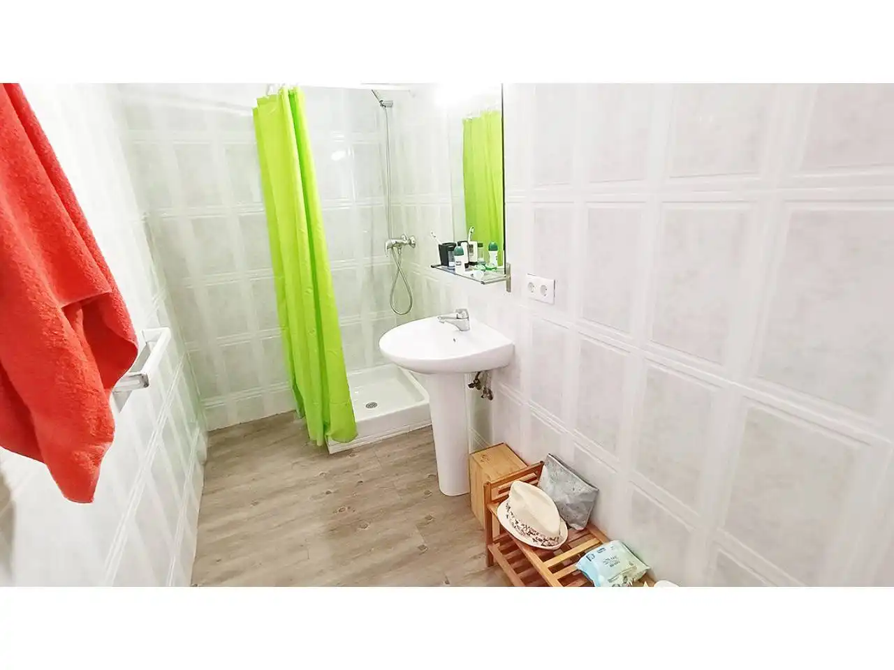Baño de Apartamento en venta en Peñíscola / Peníscola con Terraza, Amueblado y Balcón