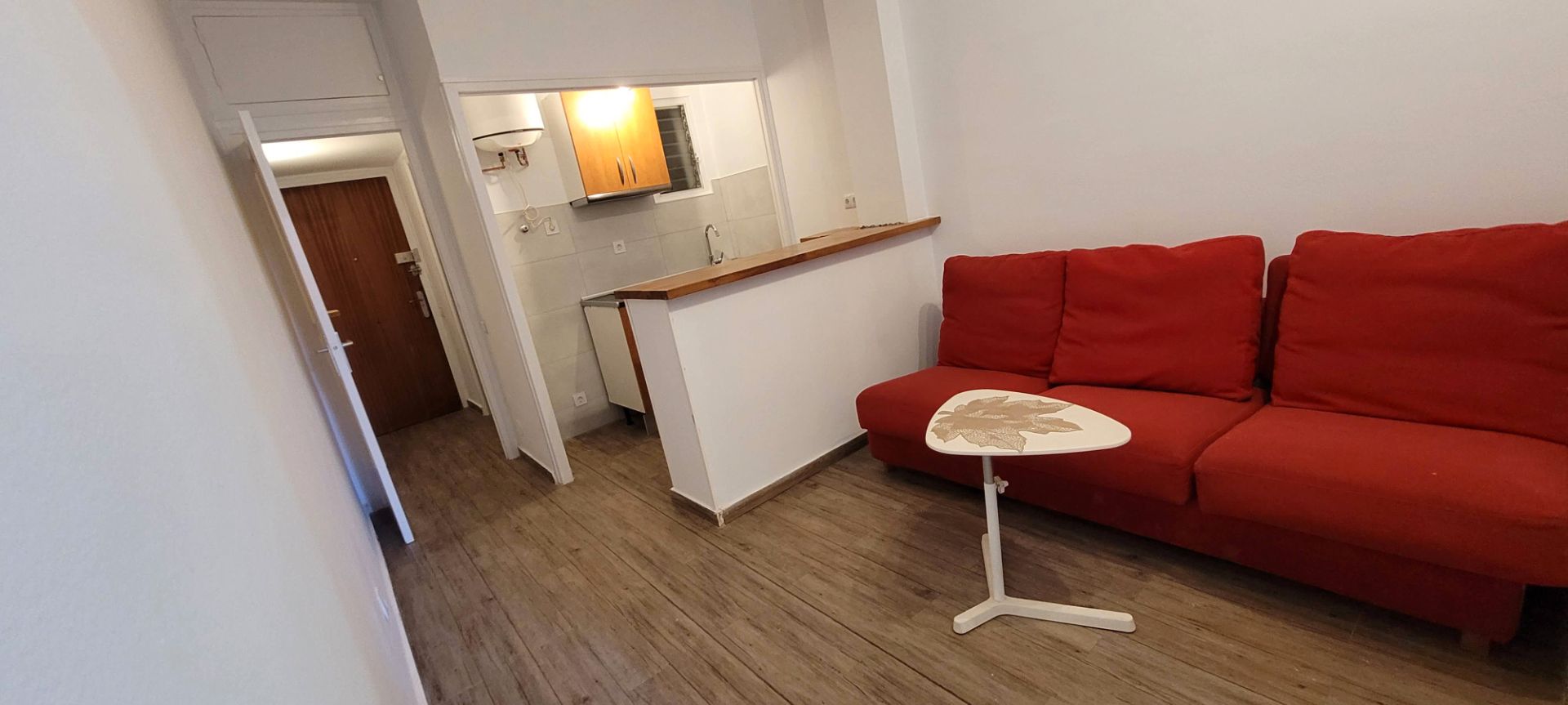 Sala de estar de Apartamento de alquiler en  Barcelona Capital con Amueblado y Lavadora