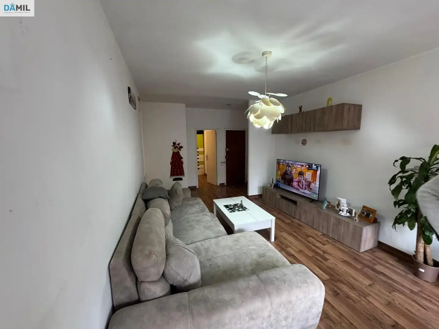 Sala d'estar de Pis en venda en Terrassa amb Aire condicionat, Calefacció i Parquet