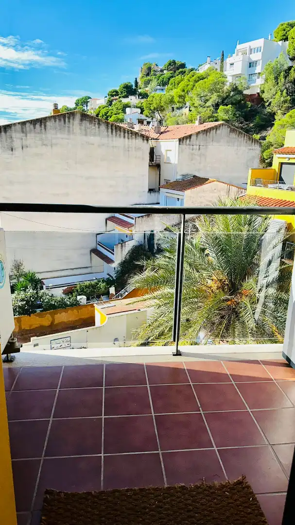 Terrasse von Dachboden zum Verkauf in L'Estartit mit Klimaanlage, Heizung und Parkett