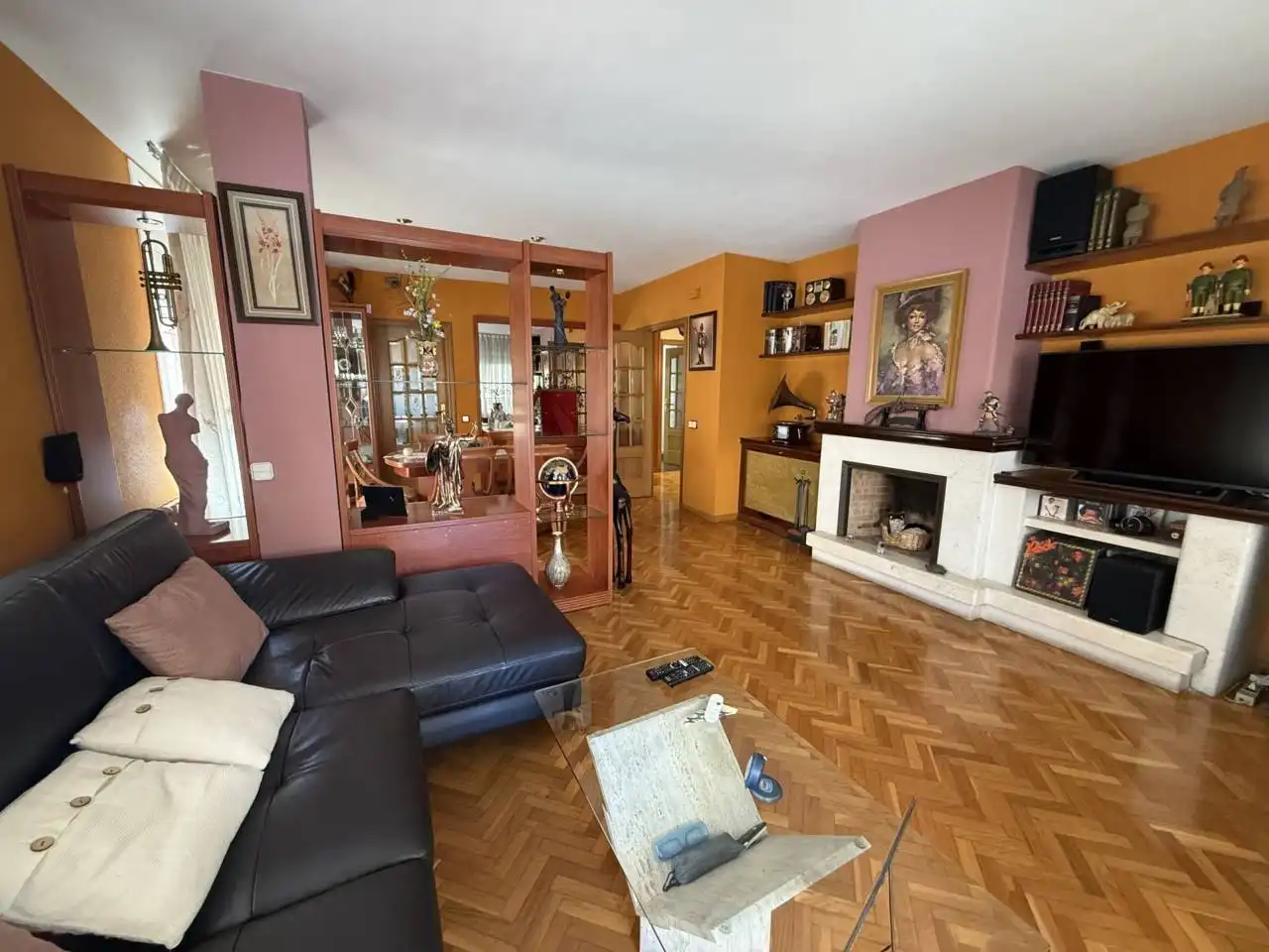 Wohnzimmer von Wohnungen zum Verkauf in Sabadell mit Klimaanlage, Heizung und Privatgarten