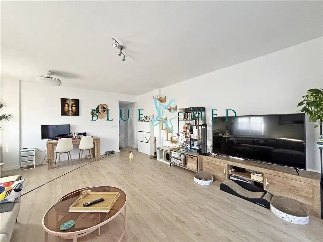 Sala d'estar de Apartament en venda en Mazarrón amb Aire condicionat, Calefacció i Terrassa
