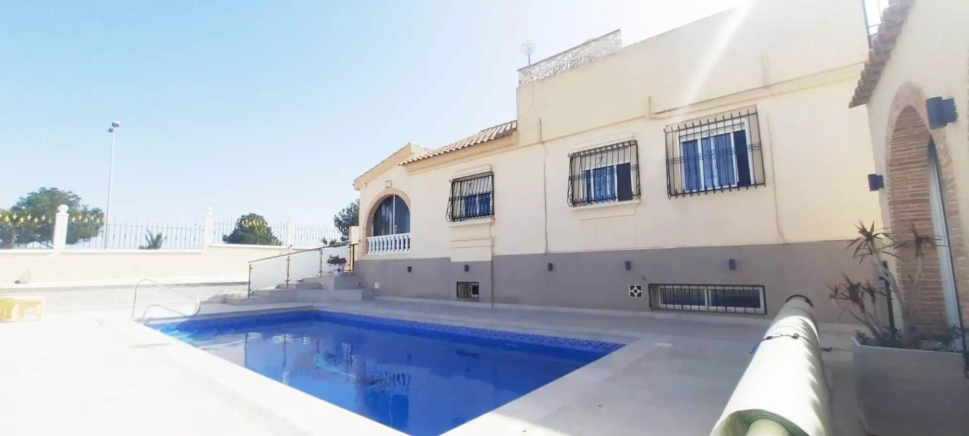 Vista exterior de Casa o chalet en venta en Mazarrón con Aire acondicionado, Jardín privado y Terraza