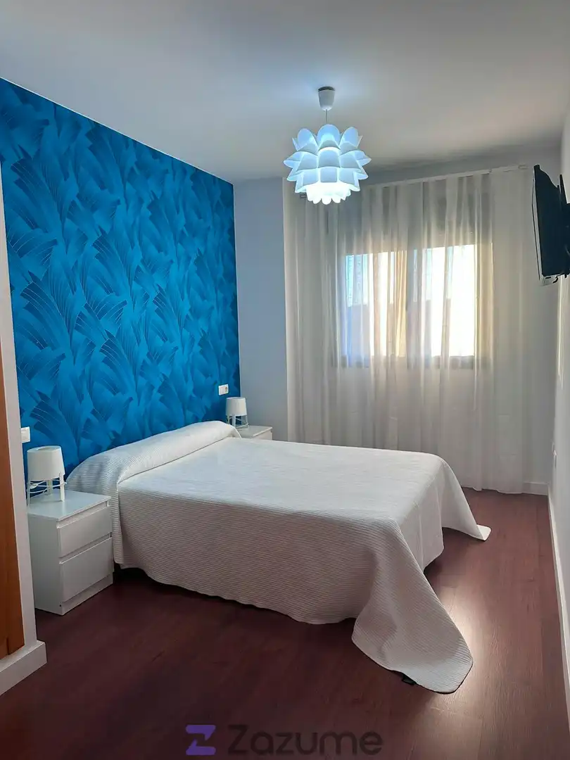 Bedroom of Flat for rent in Murcia  with Air Conditioner, Private garden and Swimming Pool